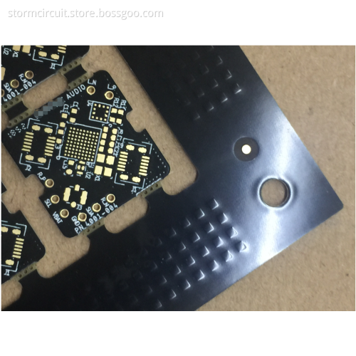 6 layer PCB with 0.1mm laser drill holes